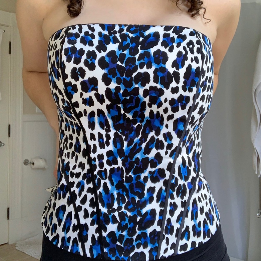 Leopard CORSET TOP